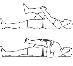piriformis stretch, low back pain stretch, cure for sciatica
